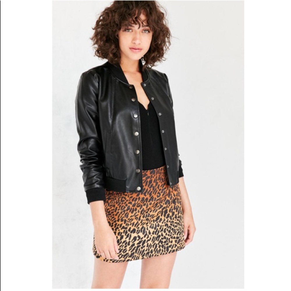 Urban Outfitters Ecote Catness A-Line Mini Skirt